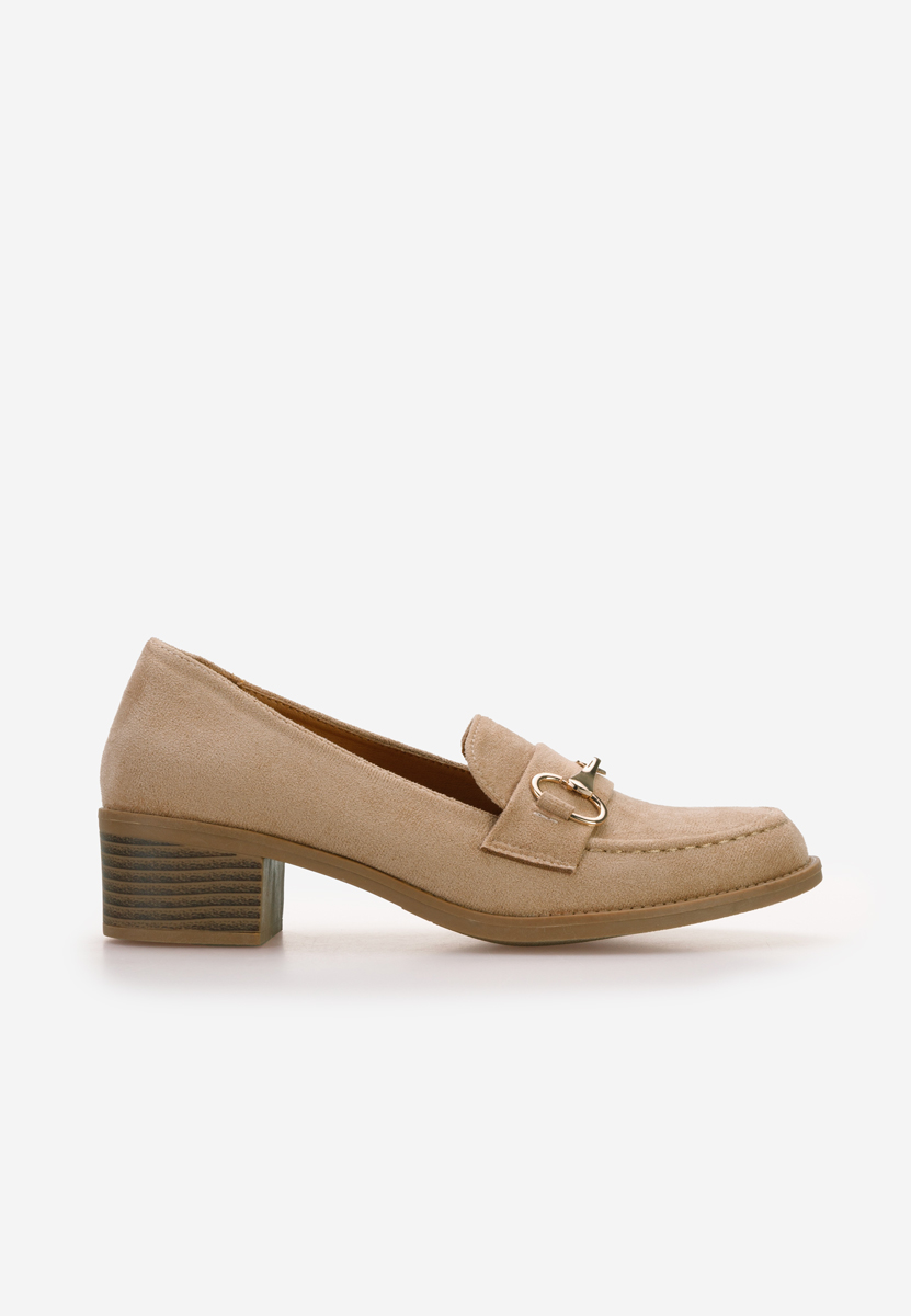 Empress khaki női loafer cipő