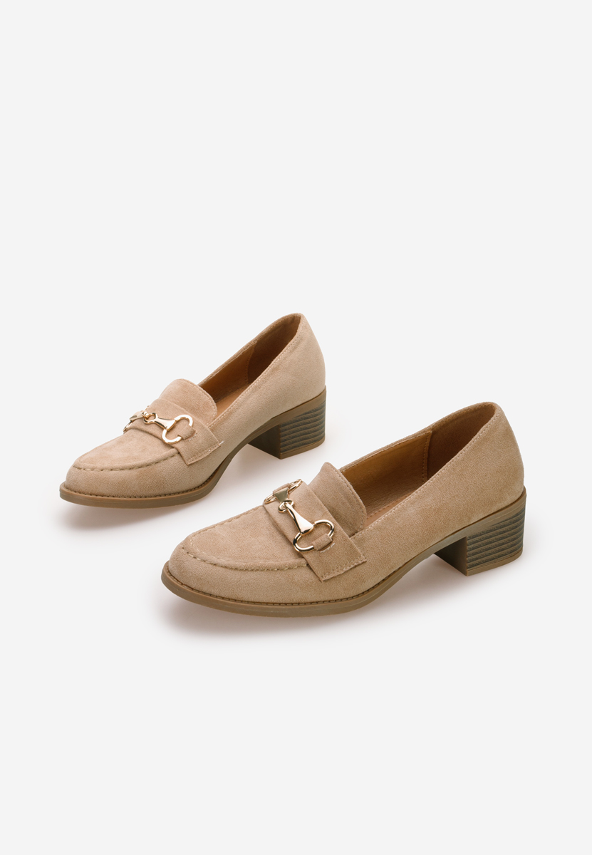 Empress khaki női loafer cipő