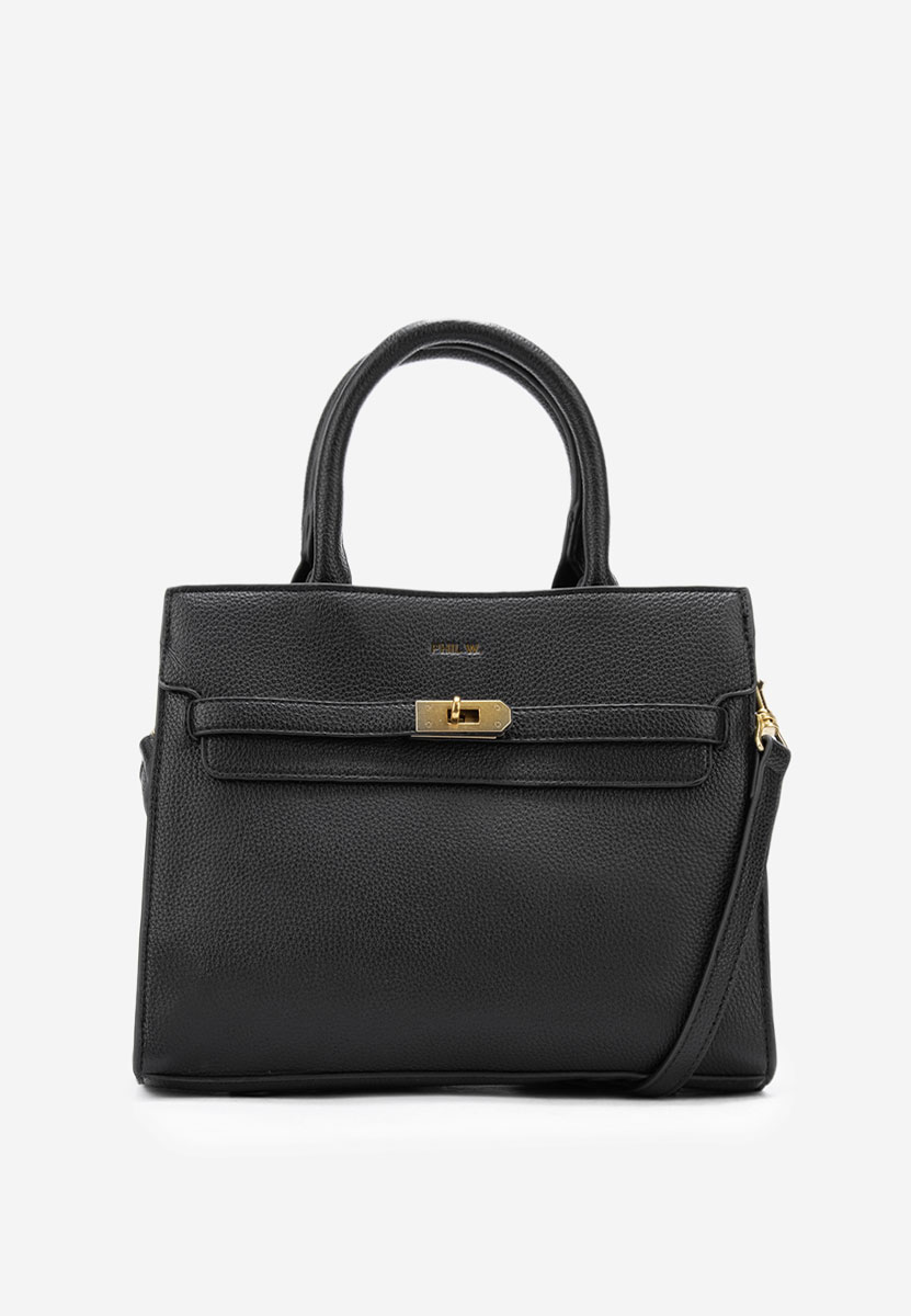 Tharsa fekete kézitáska