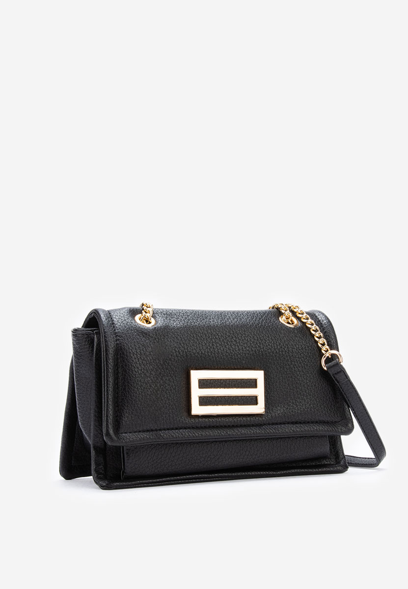 Hansia fekete válltáska