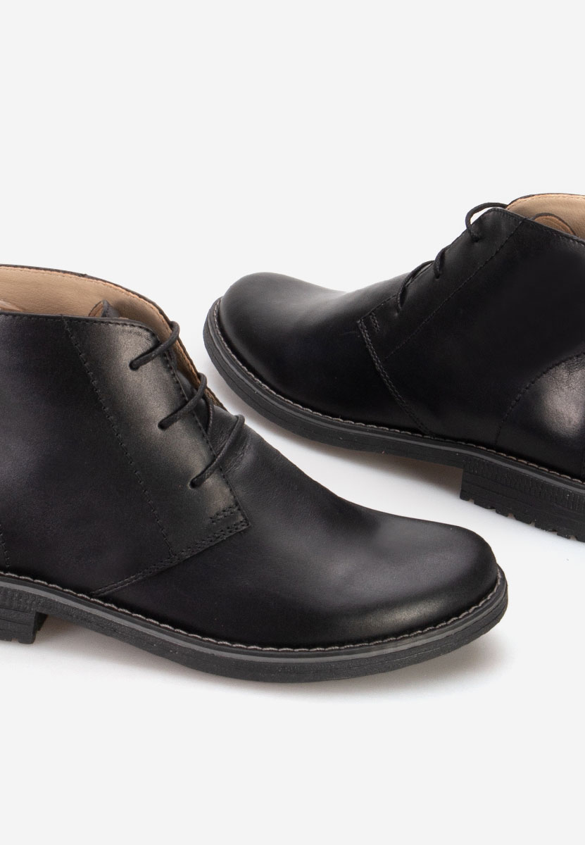 Kalisa v5 fekete női bőr bokacsizma Kalisa v5 fekete női bőr bokacsizma