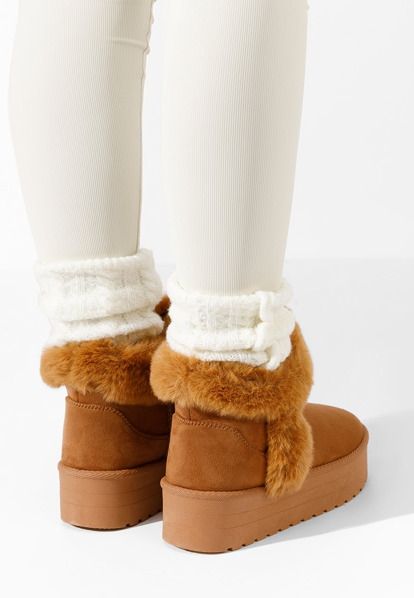 Calla camel női téli csizma