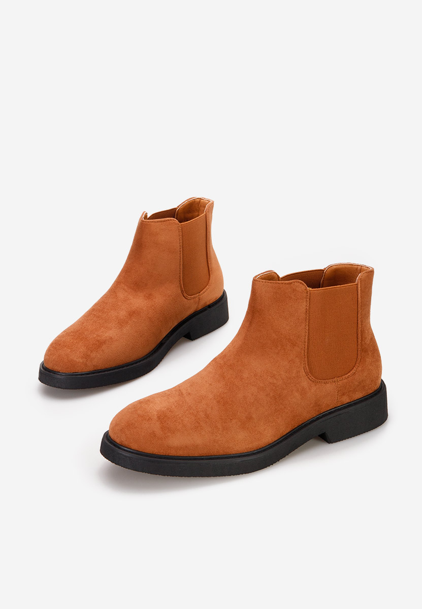 Trevino camel férfi bokacsizma