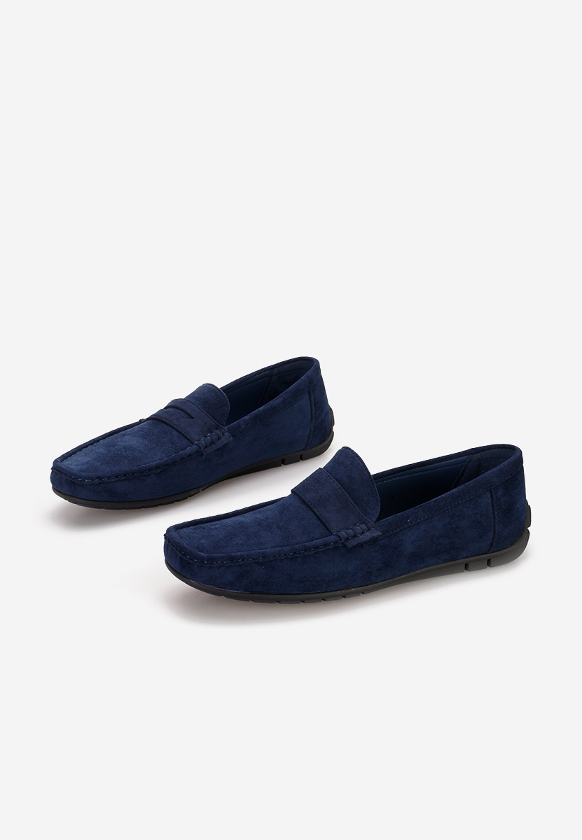 Morris kék férfi mokaszin