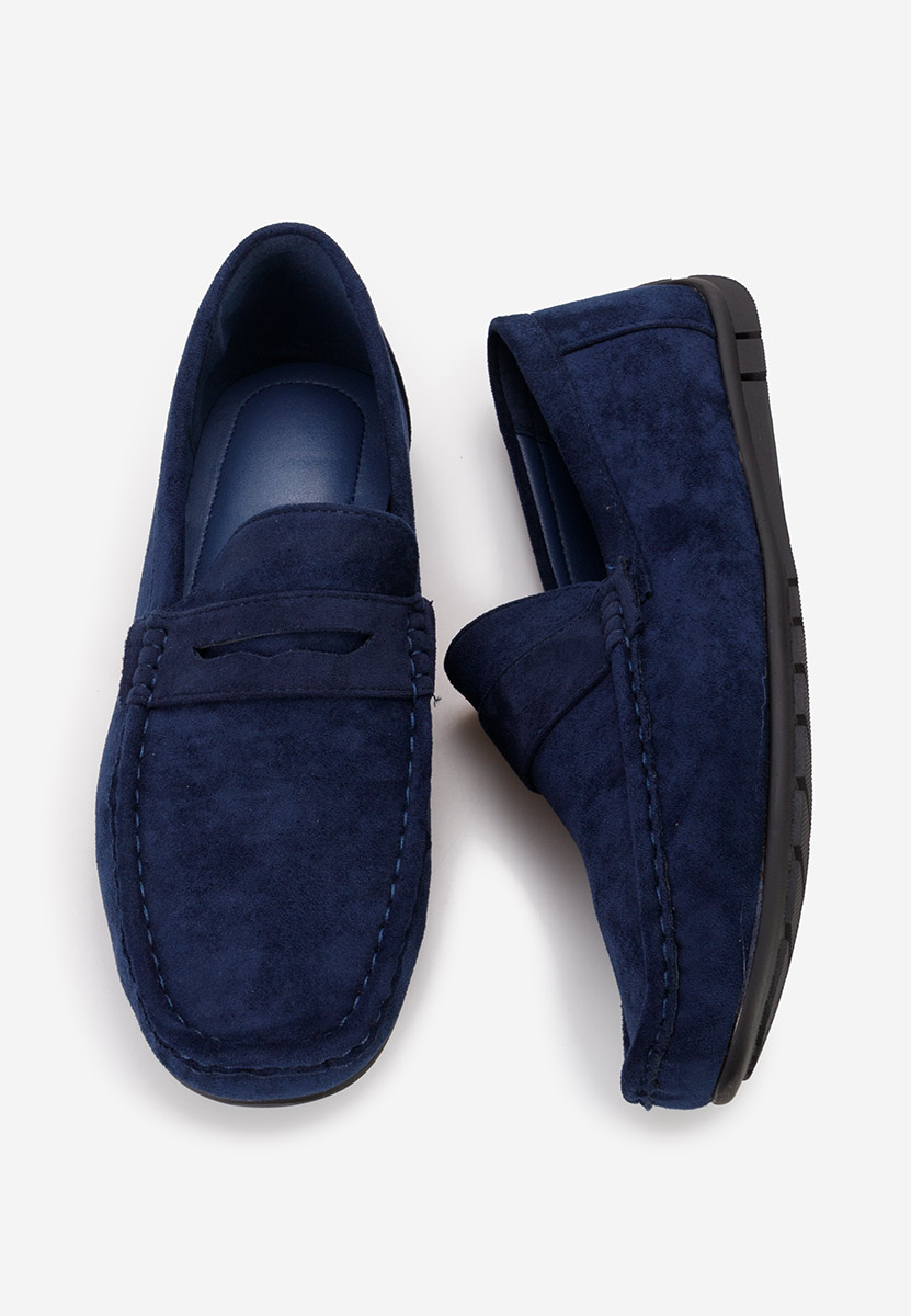 Morris kék férfi mokaszin