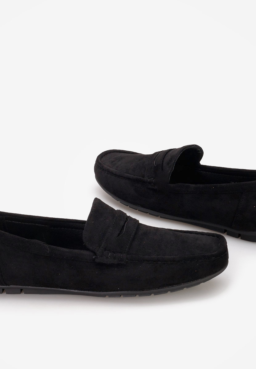 Morris fekete férfi mokaszin