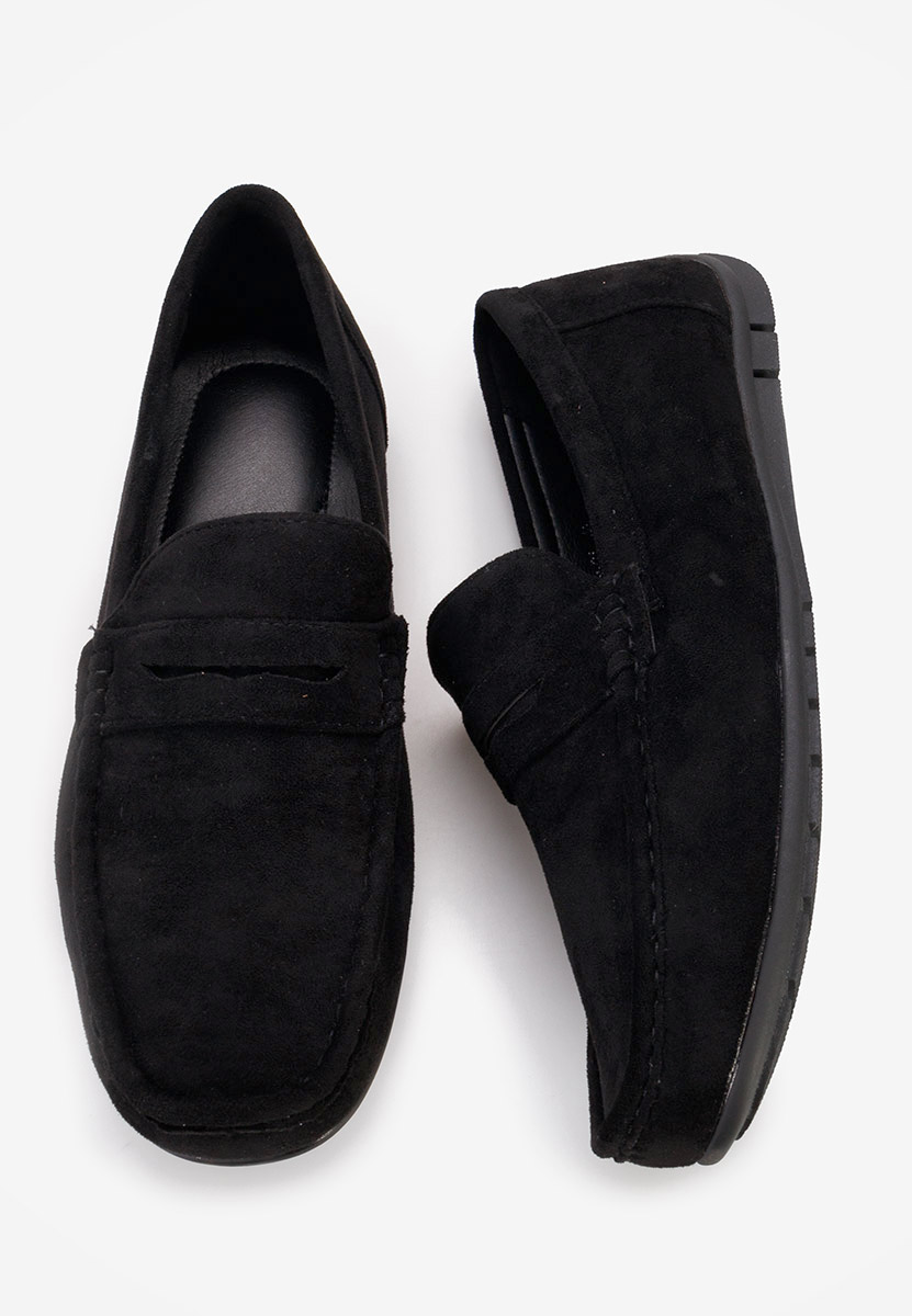 Morris fekete férfi mokaszin