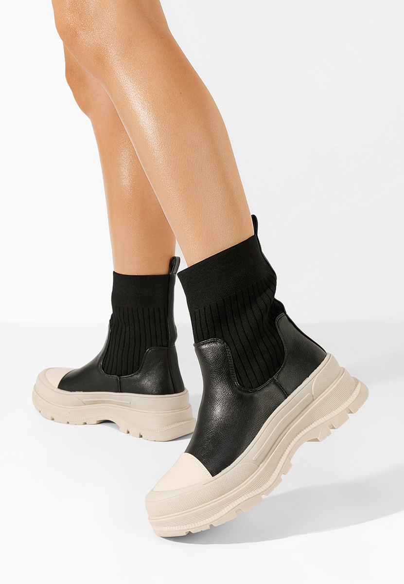 Avalini fekete női sneaker cipők