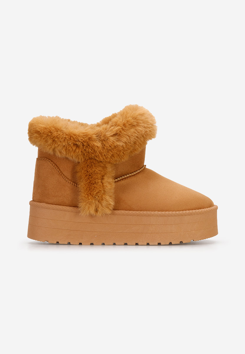 Calla camel női téli csizma
