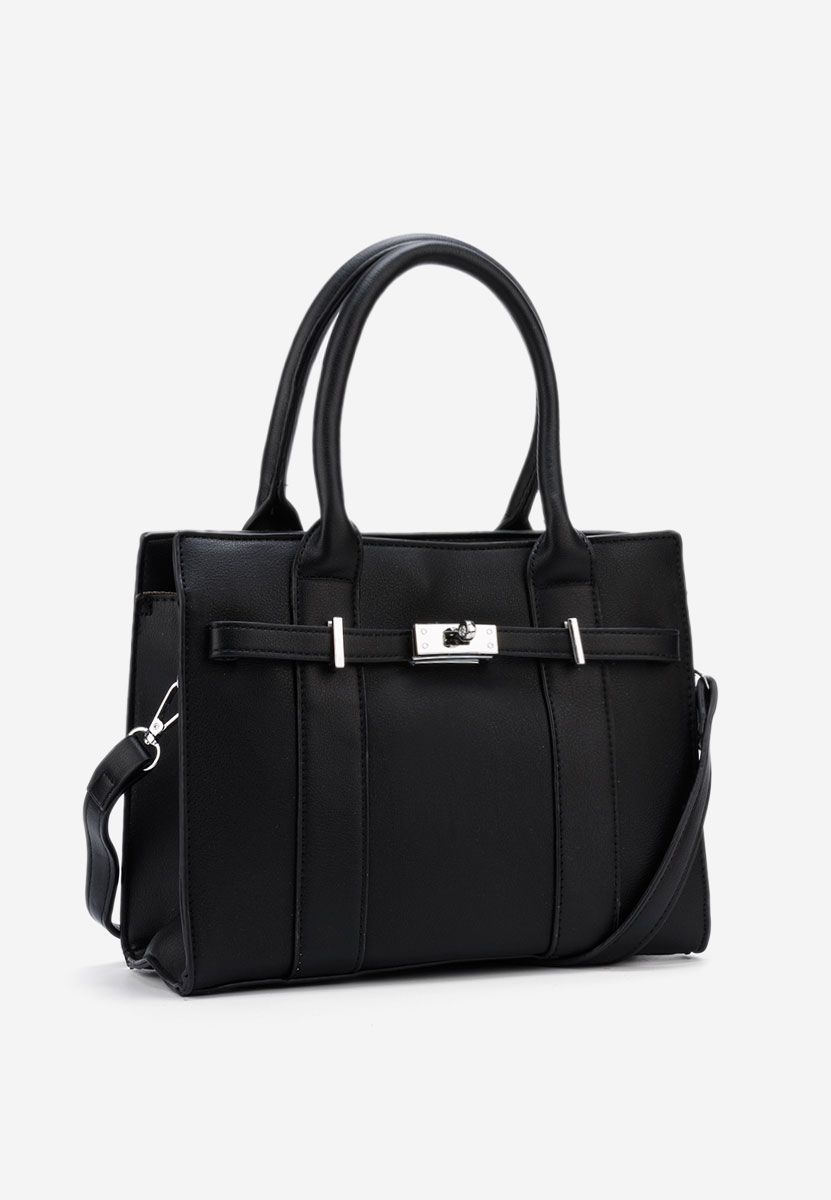 Yvesa fekete kézitáska