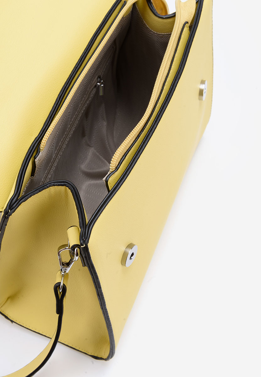 Saera sárga kézitáska