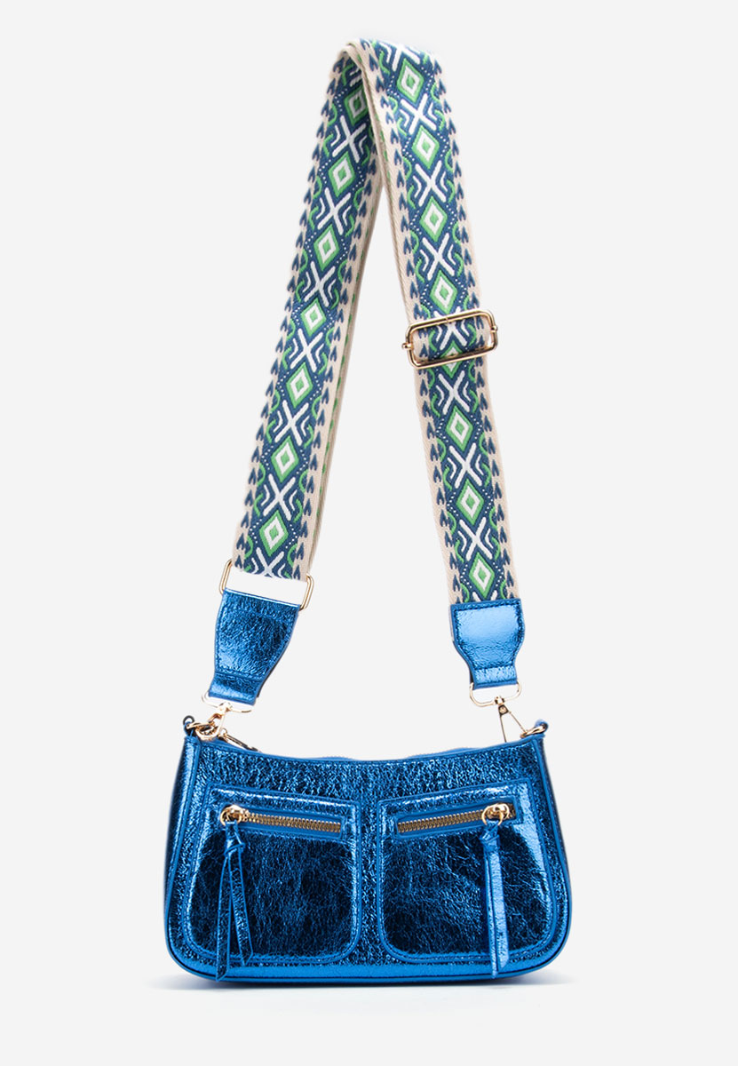 Sabrya kék válltáska