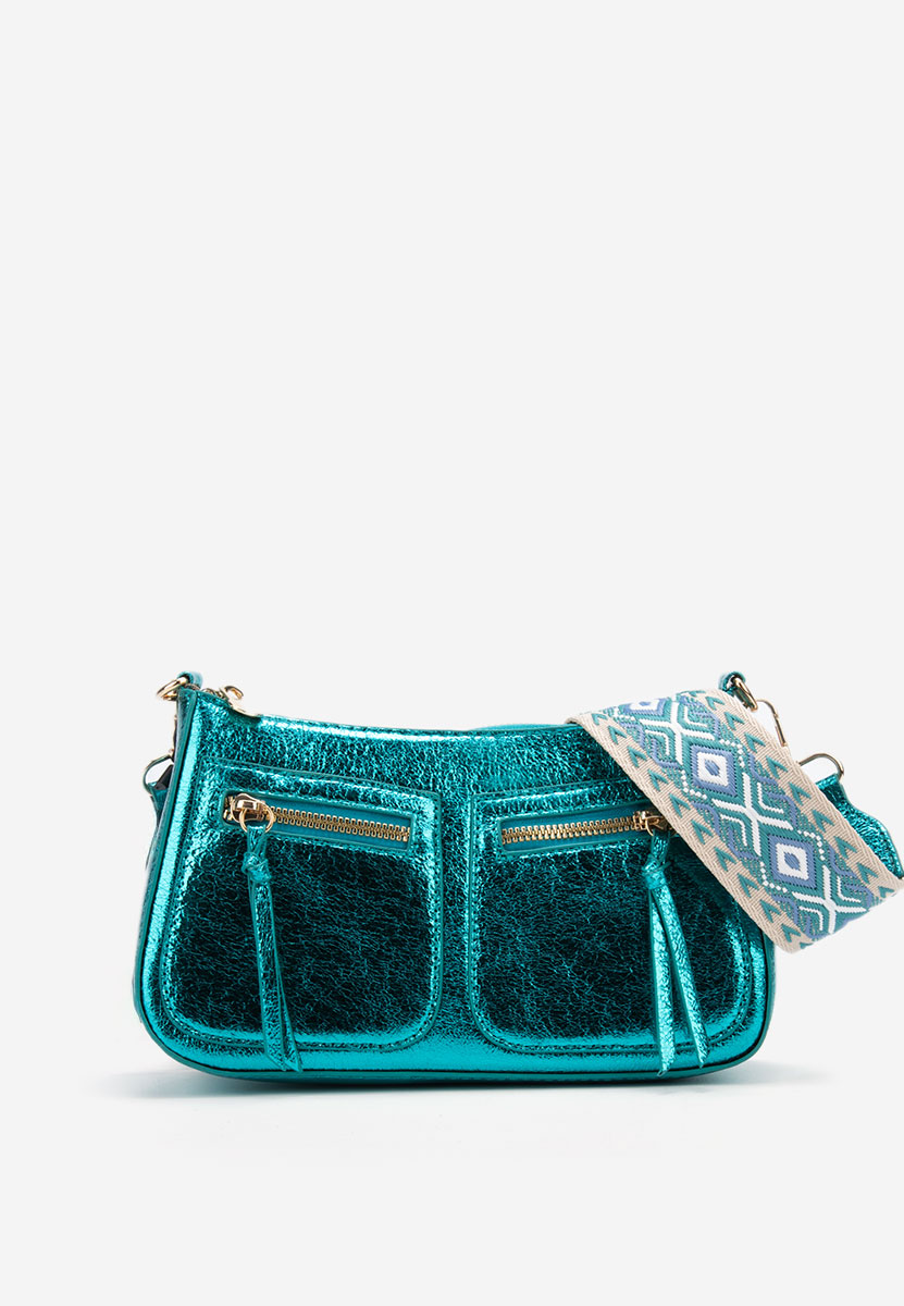 Sabrya türkiz válltáska