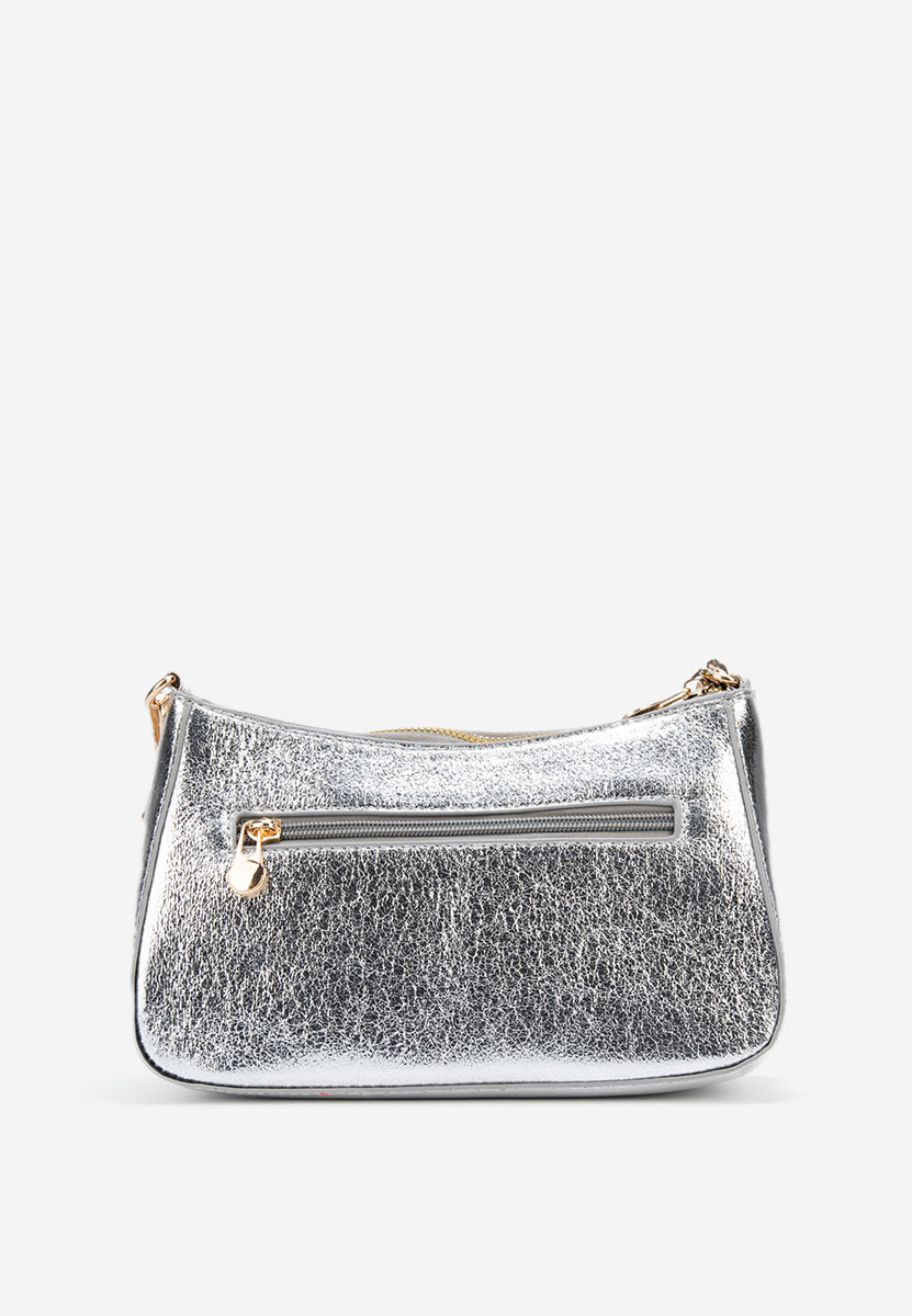 Sabrya ezüst válltáska