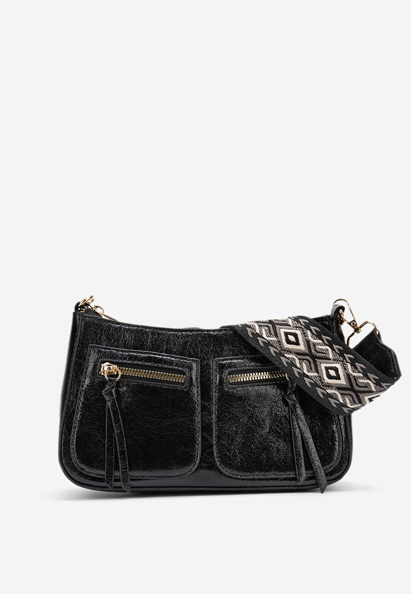 Sabrya fekete válltáska