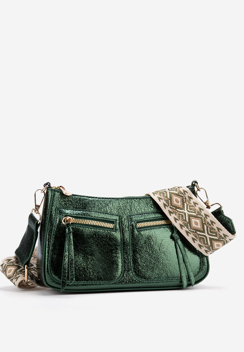 Sabrya zöld válltáska