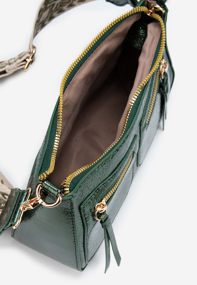 Sabrya zöld válltáska