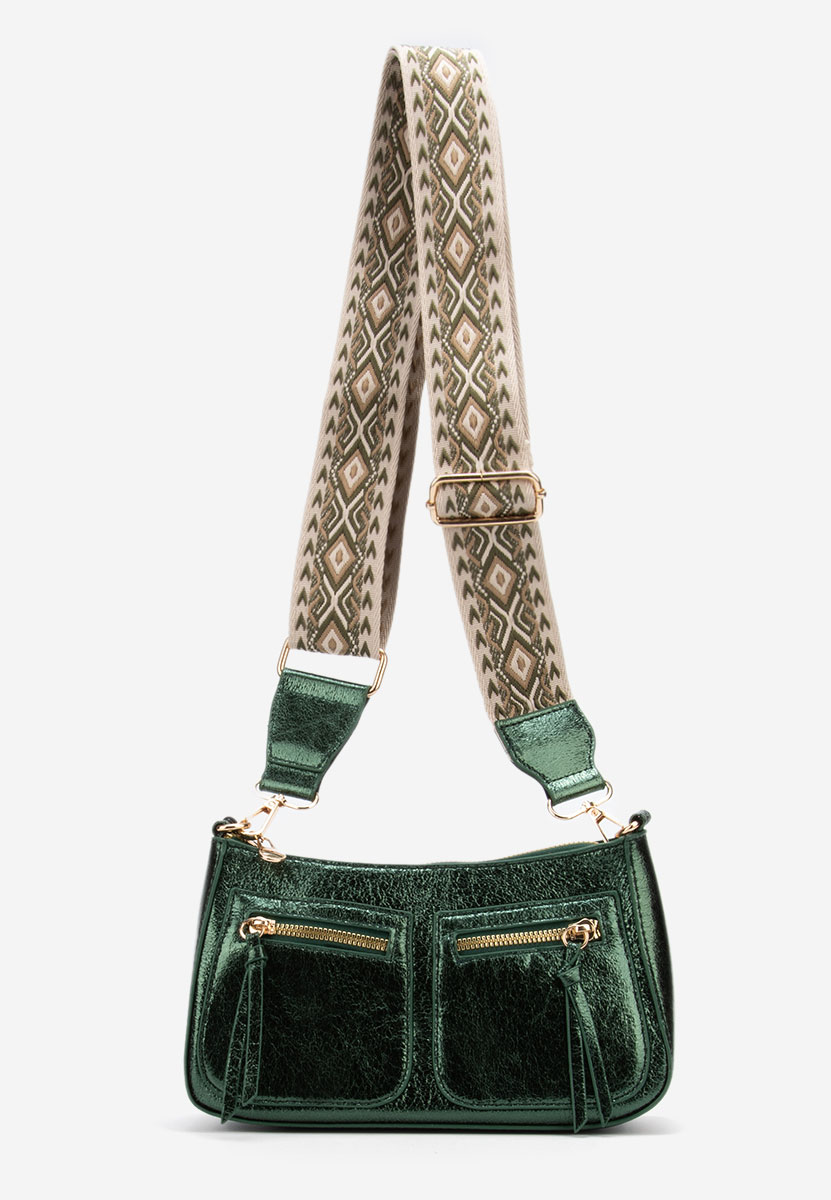 Sabrya zöld válltáska