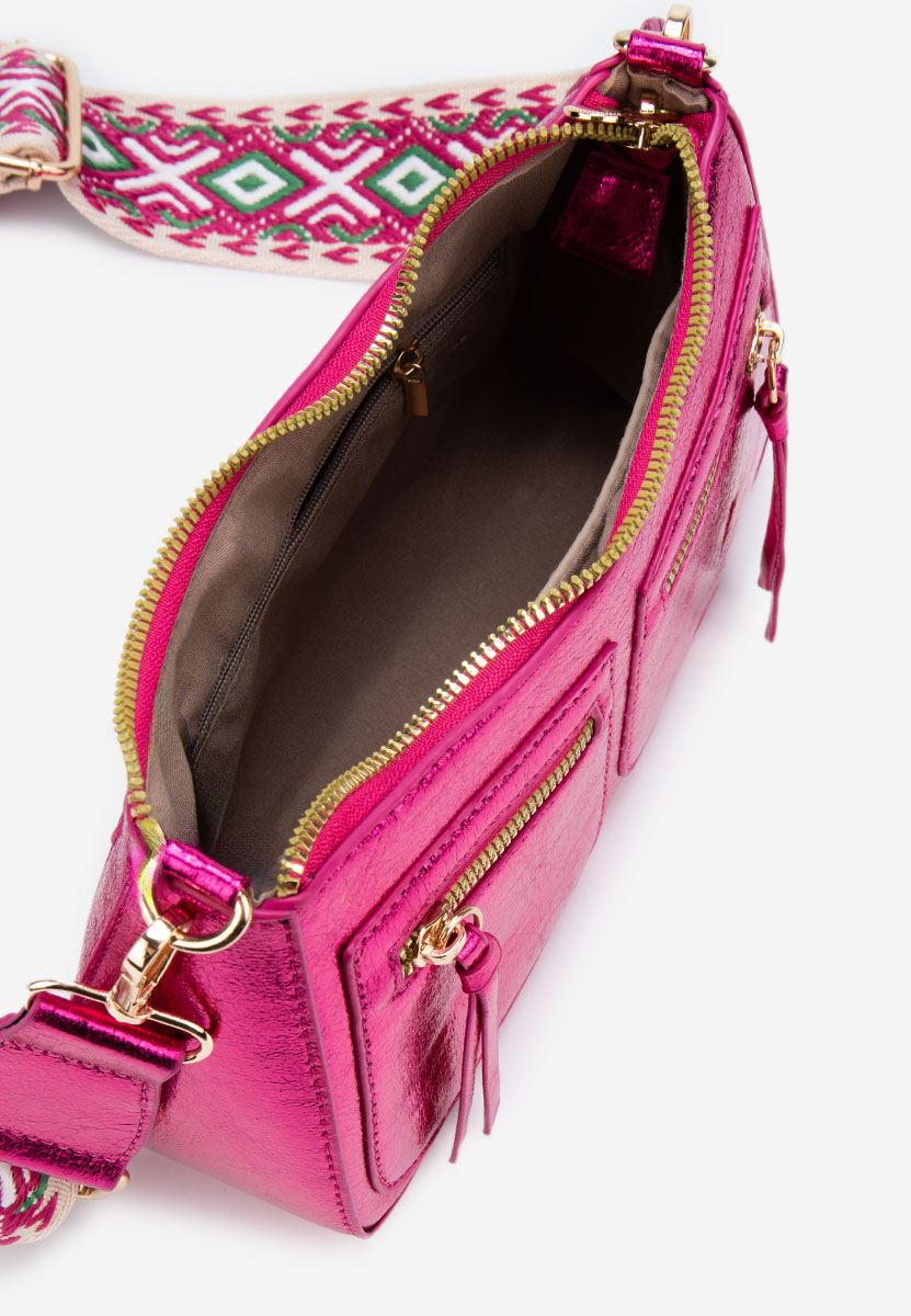 Sabrya fuxia válltáska