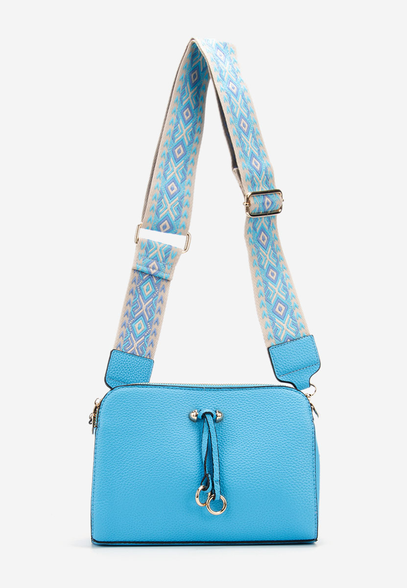 Vibrant kék válltáska