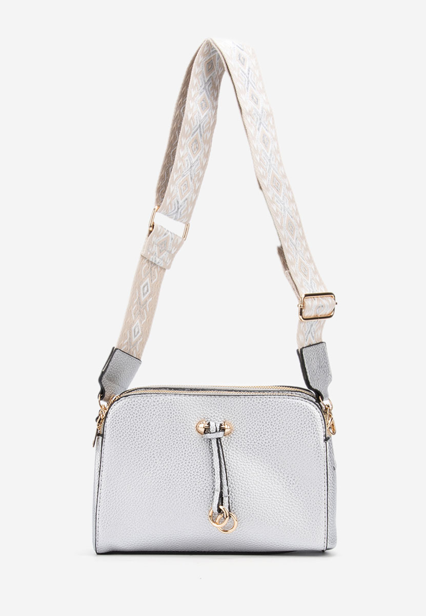 Vibrant ezüst válltáska