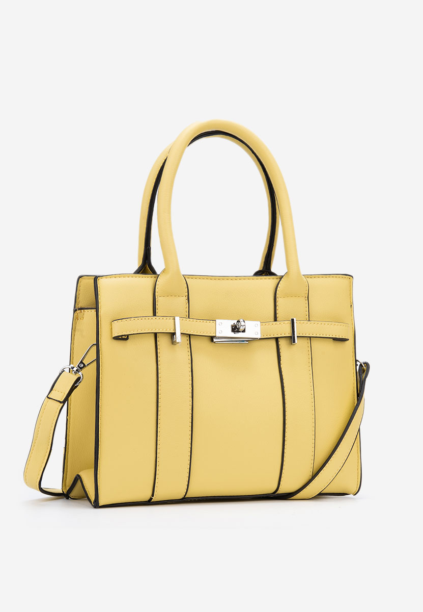 Yvesa sárga kézitáska