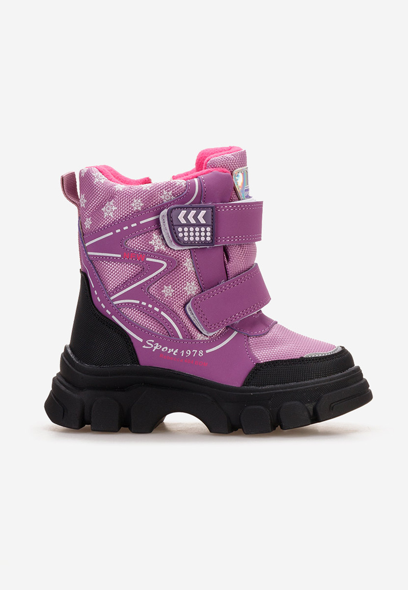 Mendoza lila lány bokacipő