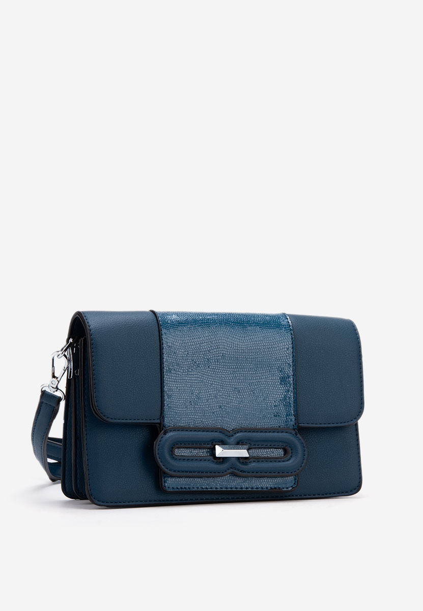 Lesya tengerészkék boríték táska