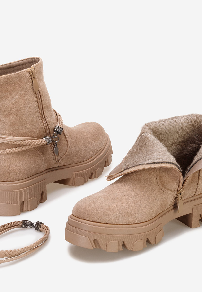 Diadora khaki női bokacsizma