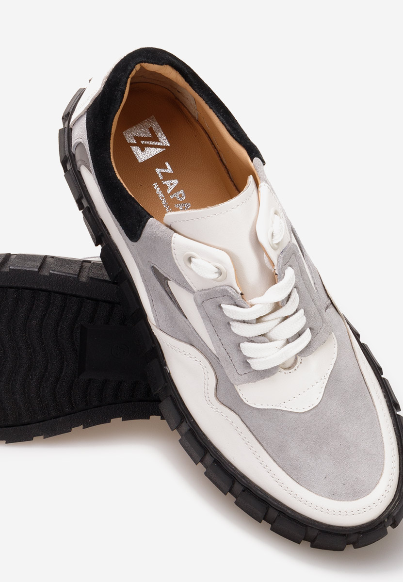 Caera fehér női bőr sneaker