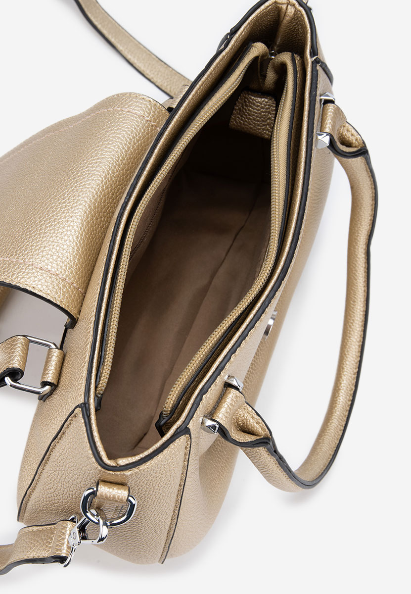 Laera v3 aranyszínü kézitáska