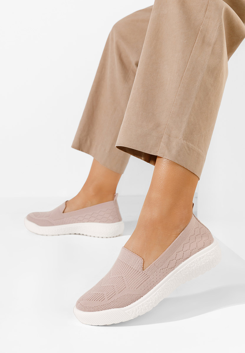 Akova rózsaszín fűzős női cipő