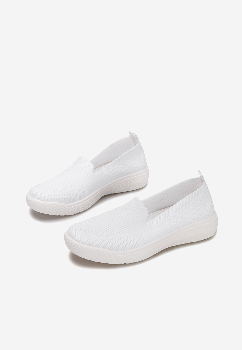 Akova fehér fűzős női cipő