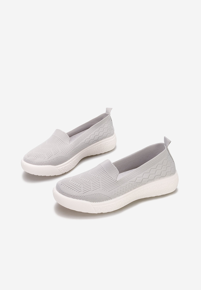 Akova szürke fűzős női cipő