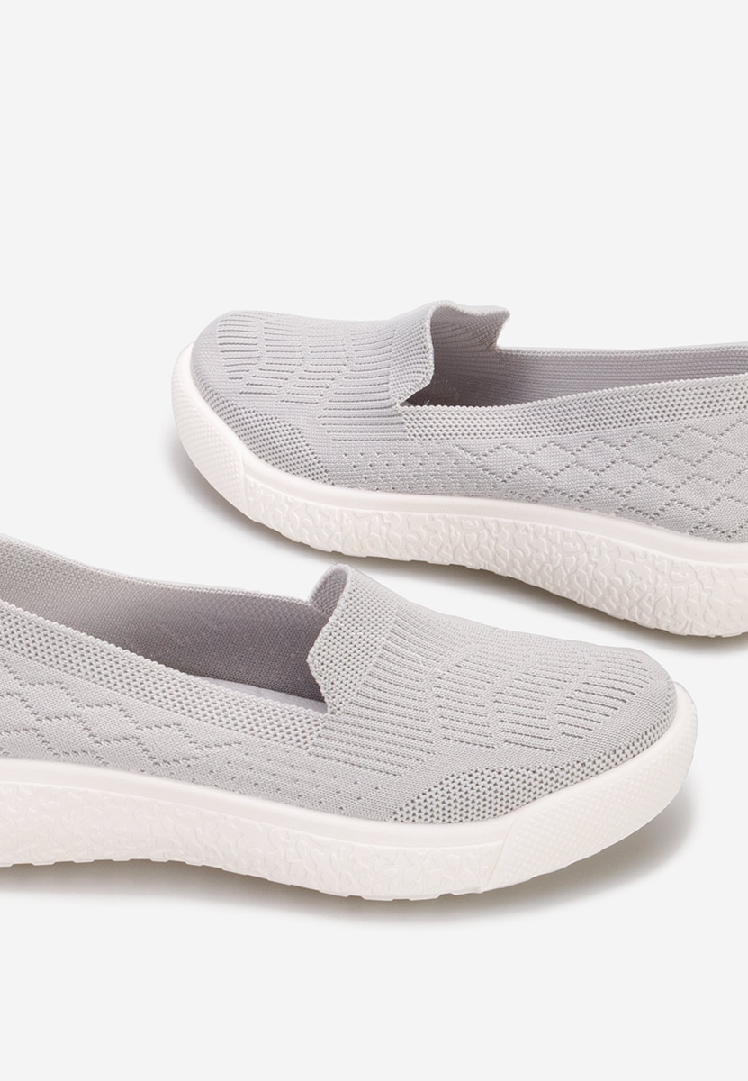 Akova szürke fűzős női cipő