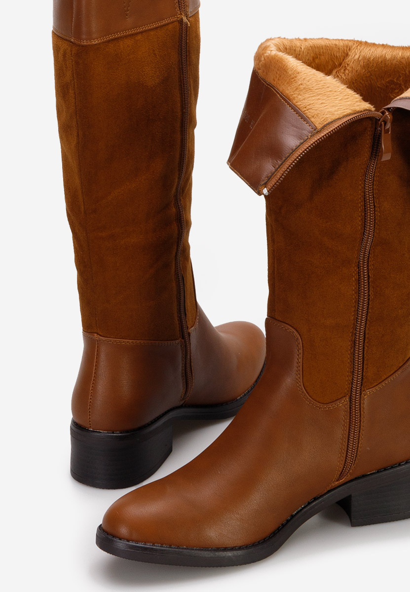 Yrina camel női csizma