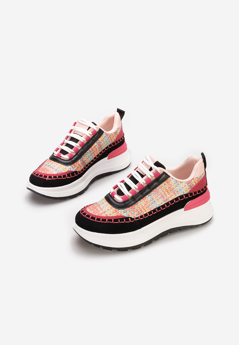 Ellana sokszínü telitalpú platform sneaker