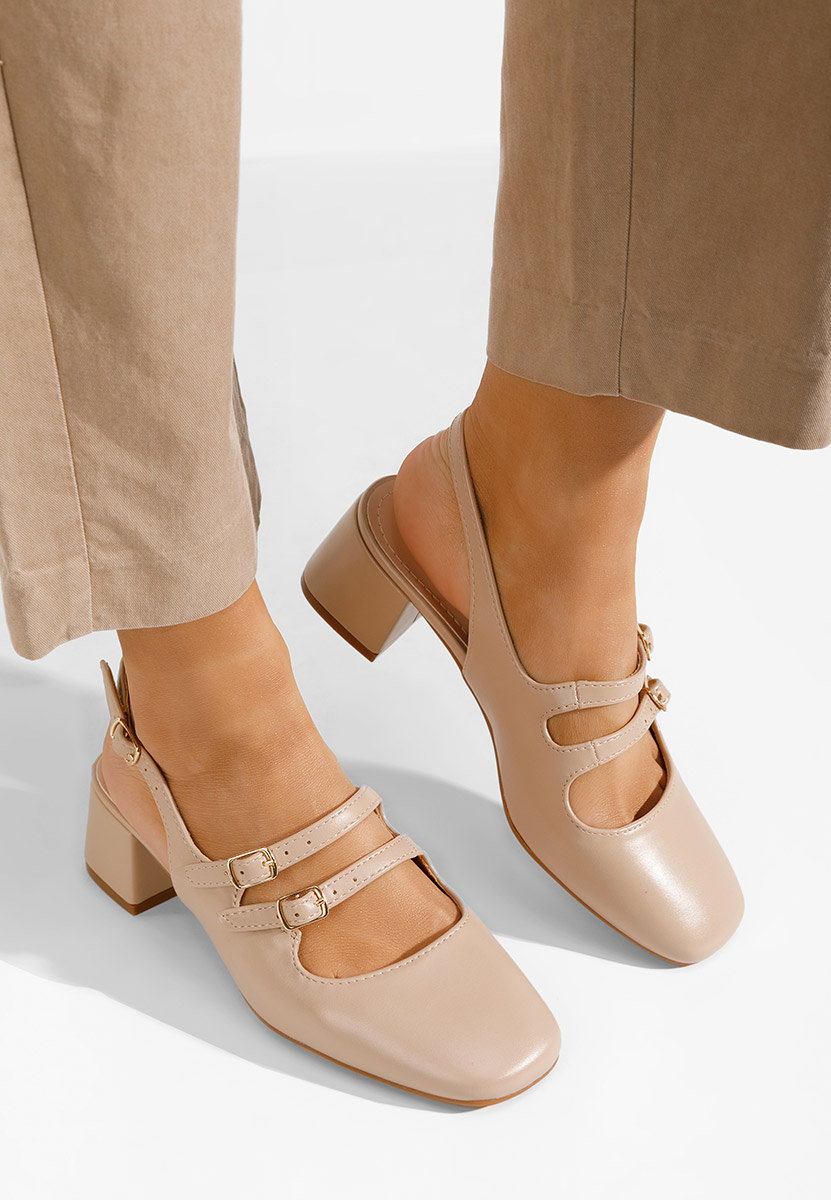 Sivida bézs női szling