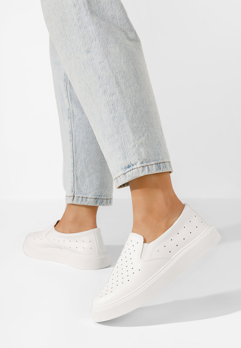 Sotiy v2 fehér női espadrilles