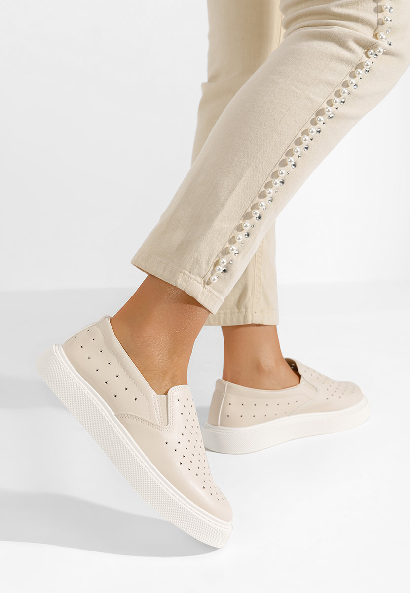 Sotiy v2 bézs női espadrilles