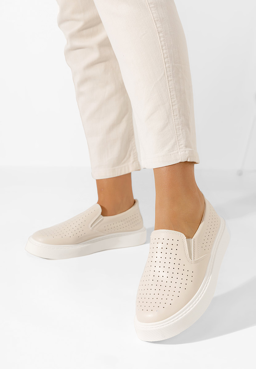 Sotiy bézs női espadrilles