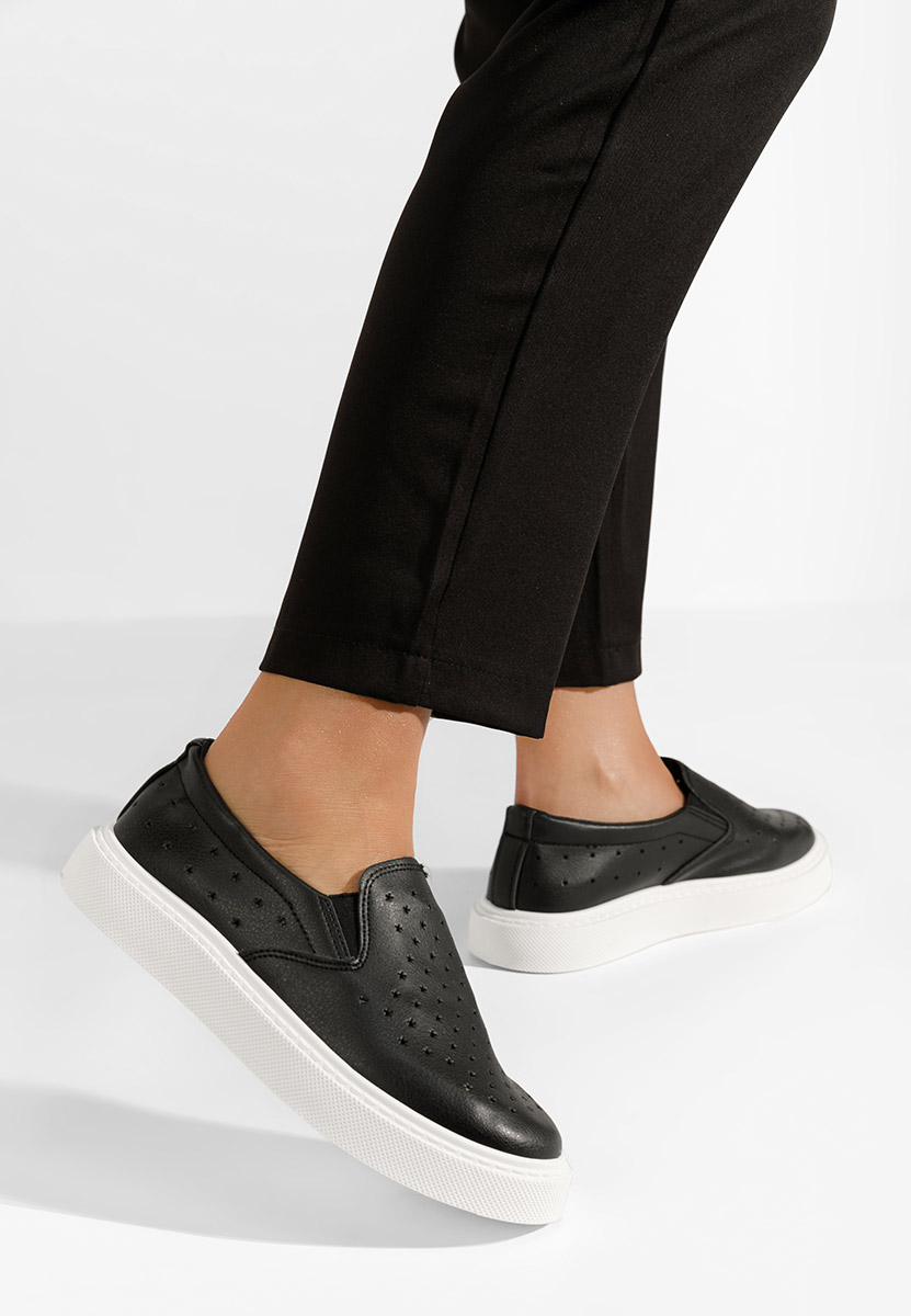 Sotiy v2 fekete női espadrilles