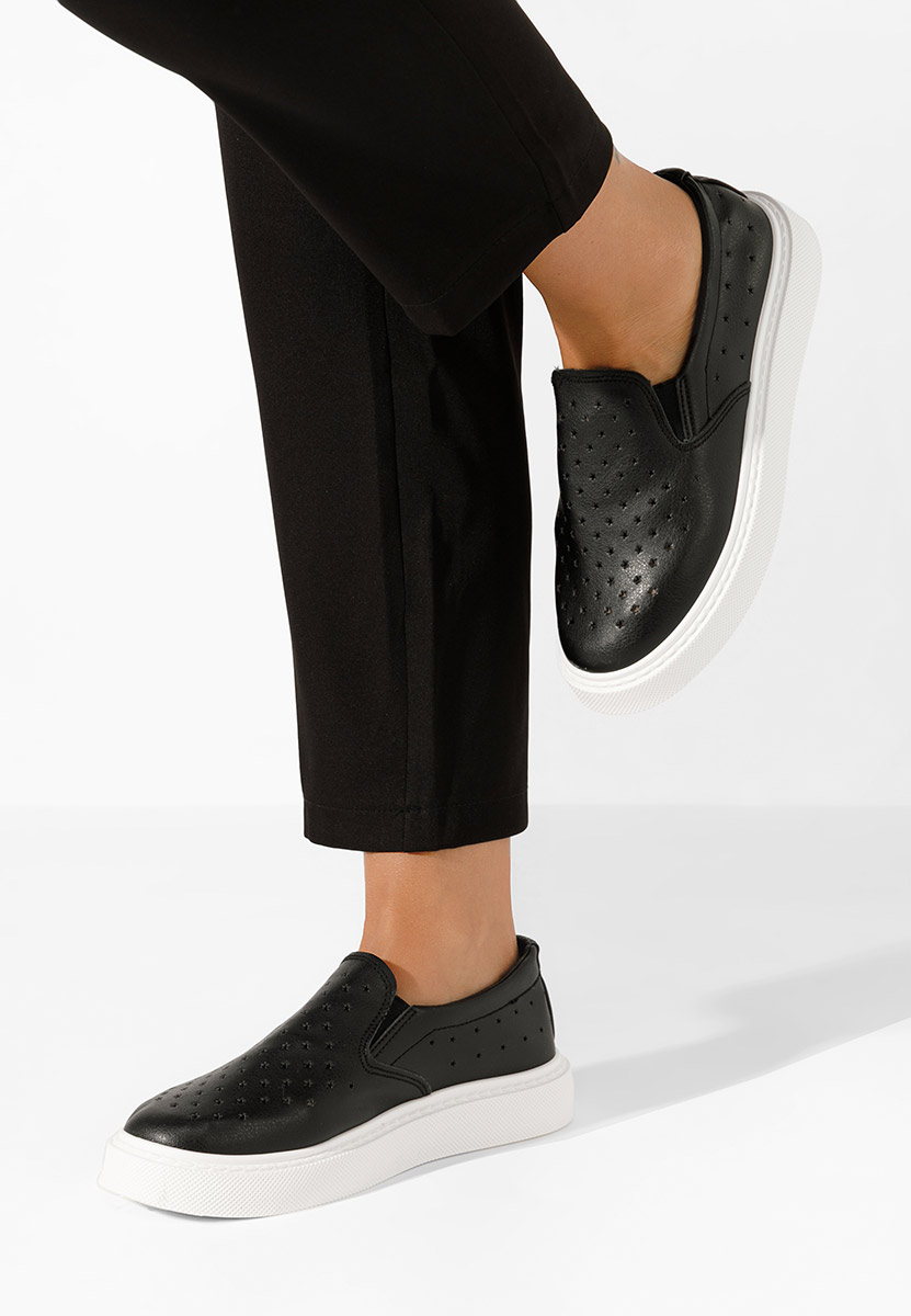 Sotiy v2 fekete női espadrilles