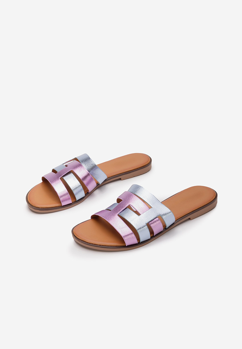 Cicada fuxia sarok nélküli papucs