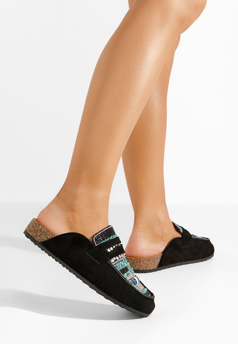 Marlie fekete női papucs