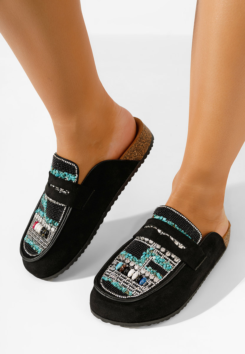 Marlie fekete női papucs