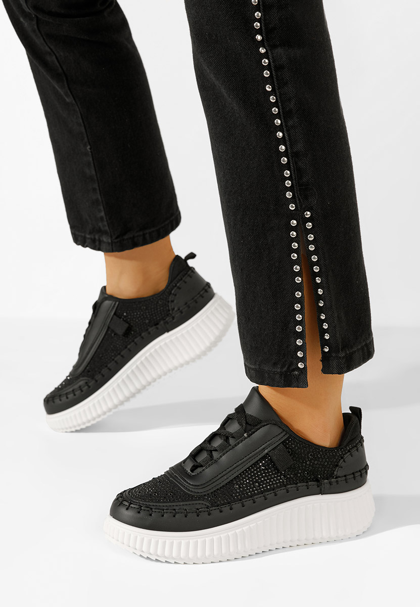 Tenerife v3 fekete telitalpú platform sneaker