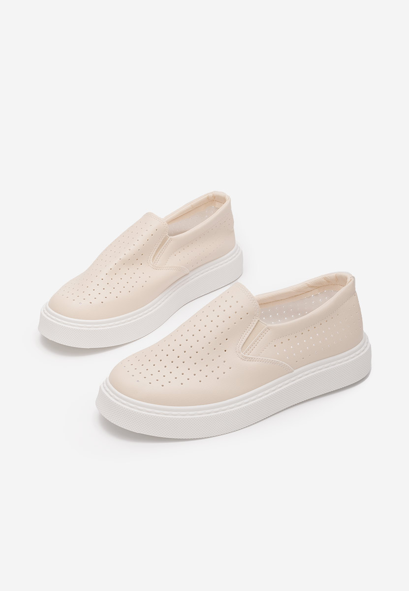 Sotiy bézs női espadrilles