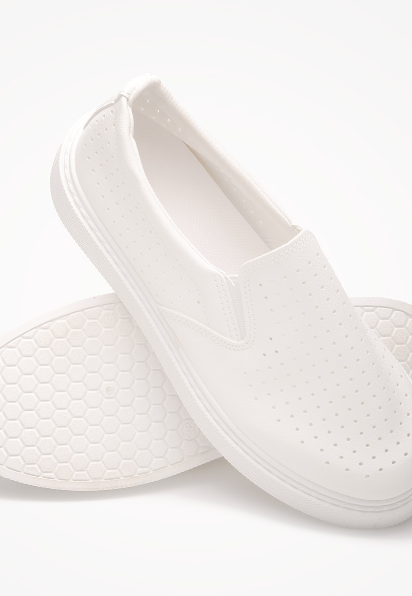 Sotiy fehér női espadrilles