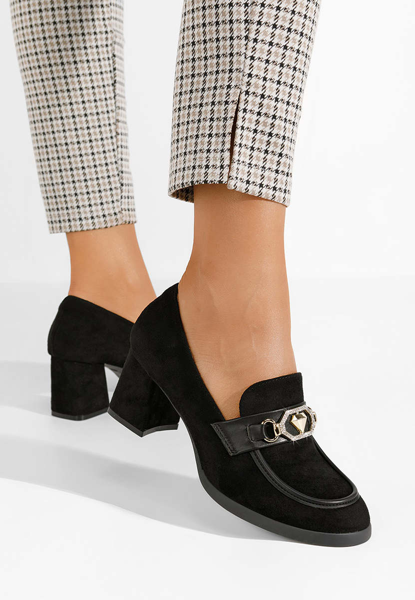 Armanda v2 fekete női loafer cipő
